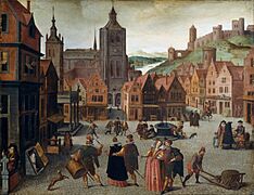 The Marketplace in Bergen op Zoom E11381