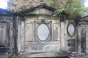 The grave of Very Rev James MacKnight, St Cuthberts Churchyard, Edinburgh