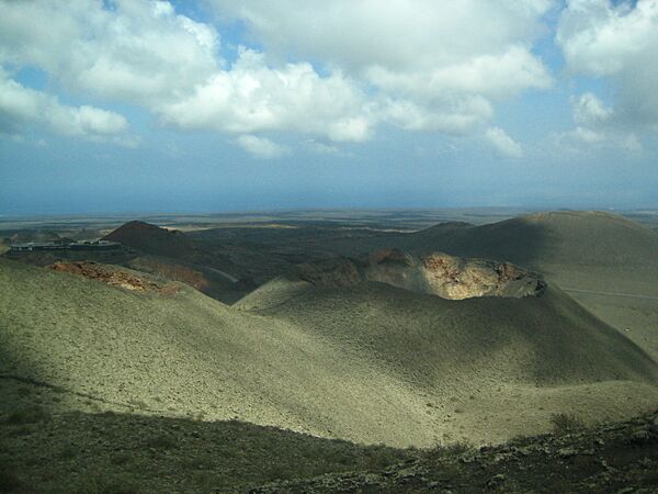 Timanfaya boca volcán