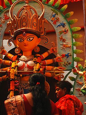 Vijaya Dashami day in Tollygunge area Kolkata Durga Puja 2022 05
