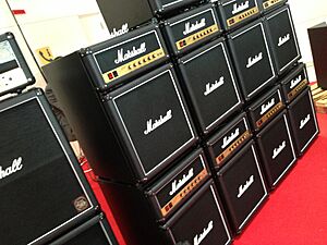 Wall of Marshall Fridge !!!! - Musikmesse Frankfurt 2013 (2013-04-11 13.37.43 by Dave Kobrehel)