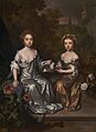 Willem Wissing - Portrait of Henrietta and Mary Hyde - Google Art Project
