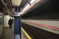 York Street (IND Sixth Avenue Line), Sept 2017 1.jpg