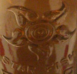 "STAR FISH" art from Charles Wells Ltd bottle (cropped)