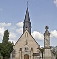 Église de la Trinité, monument aux morts, Roullée