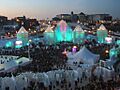 2004 Winter Carnival Ice Castle (night)