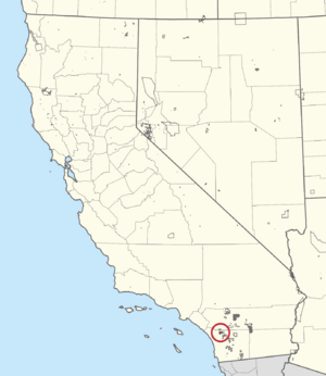 2635R Pala Reservation Locator Map