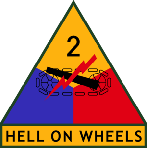 2nd US Armored Division SSI