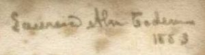 Alma-Tadema signature