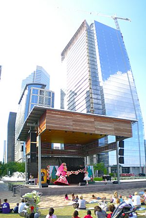 Anheuser-Busch Stage at Discovery Green in Houston