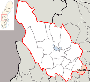 Avesta Municipality in Dalarna County.png