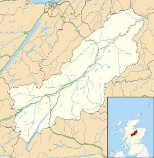 Badenoch and Strathspey UK location map