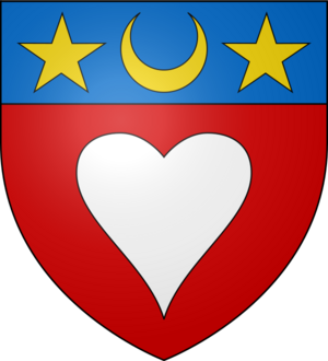 Blason ville fr Salles-sur-l'Hers (Aude)