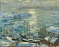 Brooklyn Museum - The Old Ships Draw to Home Again - Jonas Lie - overall