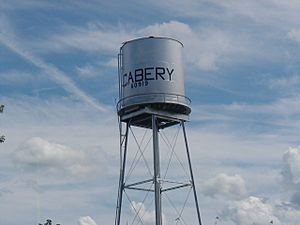 The water tower in Cabery IL.