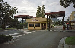 Cadbury Factory Outside Hobart, Tasmania
