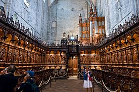 Cathédrale Saint-Bertrand de Comminges-Eglise en bois