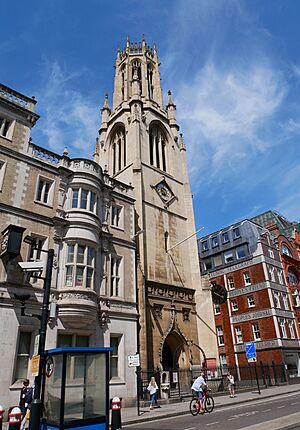 Church of St Dunstan-in-the-West (Southwest View - 01)