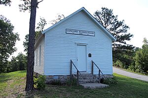 Concord Schoolhouse, Eureka Springs, AR.