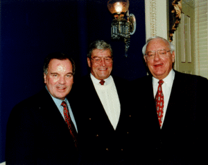 Congressman Phil Crane with Illinois Governor George Ryan and Chicago Mayor Richard Daley