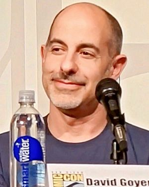 Goyer at the 2013 San Diego Comic-Con