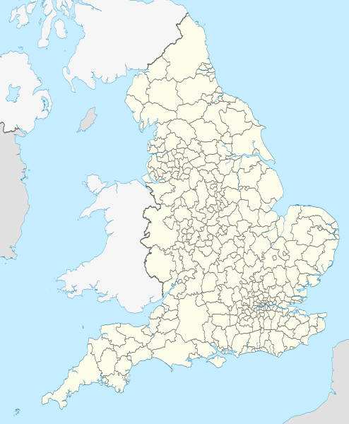 Image: Districts of England (2019)