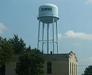 Downs water tower