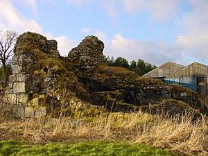 Dunsyre Castle keep, Lanarkshire