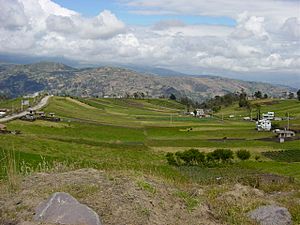 Ecuador landscape near Ambato2