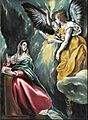 El GRECO (Domenikos Theotokopoulos) - Annunciation - Google Art Project