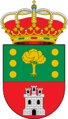 Coat of arms of Alcoroches, Spain