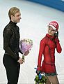 Evgeni Plushenko and Julia Lipnitskaia Olympics 2014