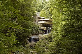 Fallingwater, also known as the Edgar J. Kaufmann, Sr., residence, Pennsylvania, by Carol M. Highsmith