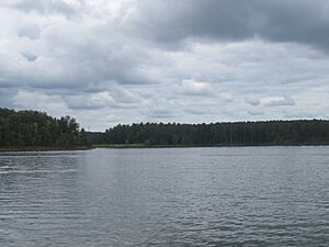 Falls Lake in August 2022 3