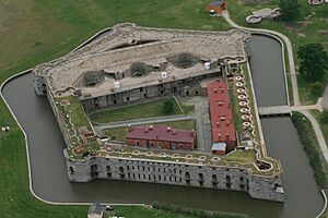 Fort delaware aerial photograph 2011