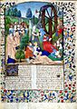 Fortune wheel (15c., French)