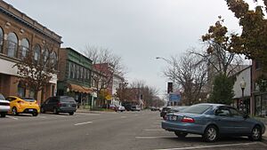 Franklin Street, downtown Michigan City