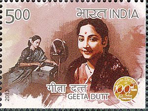 Geeta Dutt 2013 stamp of India