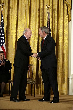 George W. Bush and Laurence Silberman