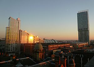 Great Northern Warehouse and Beetham Tower (edit)