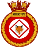 HMS Atherstone (M38) Badge