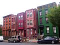 Houses on Clinton Avenue, Albany, NY