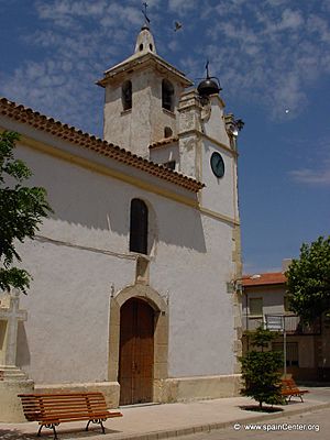 A church in Peñascosa.