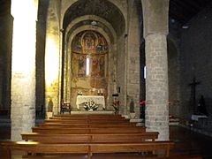 Interior de Santa Maria de Taüll