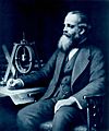 James Clerk Maxwell sitting