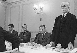John McCormack speaking at luncheon, 15 Feb 1966