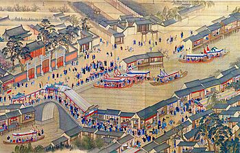 Kangxi Emperor's Southern Tour (detail)