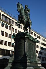 Karl IXs ryttarstaty i Göteborg 06