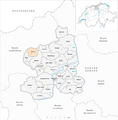 Karte Gemeinde Elfingen 2010