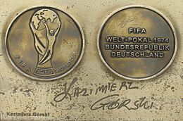 Kazimierz Gorski medal & autograph